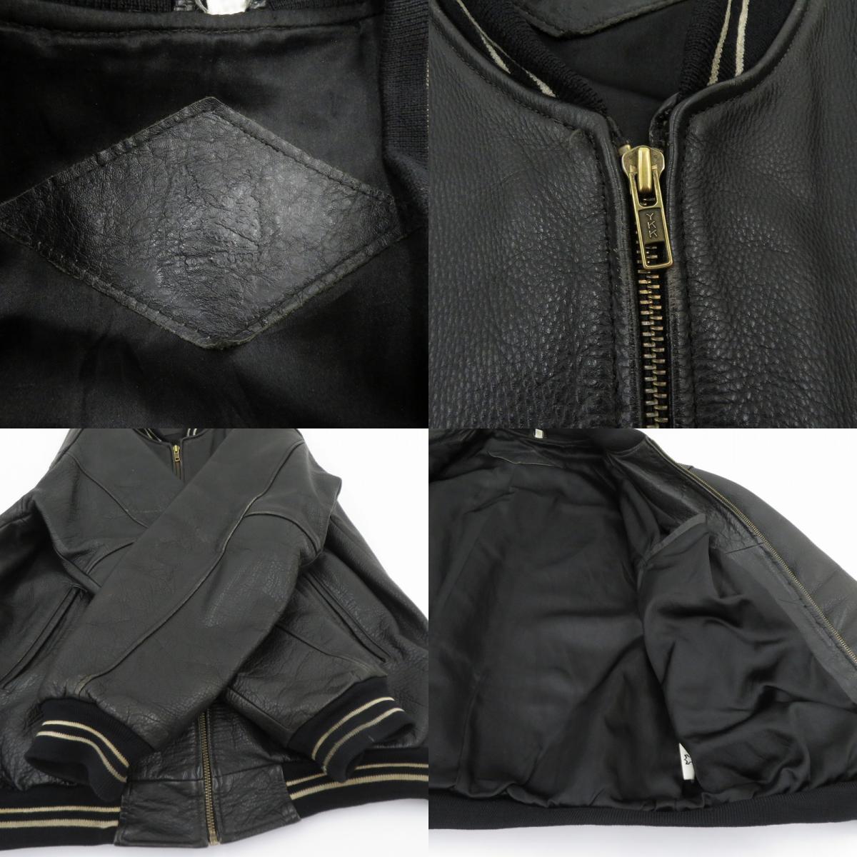 ROSS RIVER ジャケット レザー ブラック サイズ：不明【瀬戸大橋店】