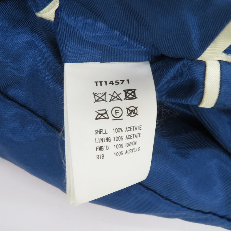 TAILOR TOYO(東洋エンタープライズ) | テイラートウヨウテイラートーヨー EAGLE×JAPAN MAP リバーシブル スーベニアジャケット TT14571 ブルー サイズ：M【瀬戸大橋店】
