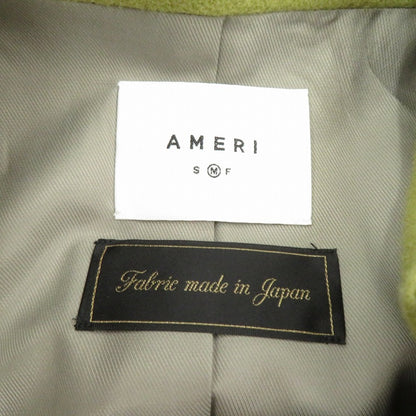 AMERI | アメリ パフスリーブ ウールジャケット その他アウター グリーン サイズ：M【瀬戸大橋店】