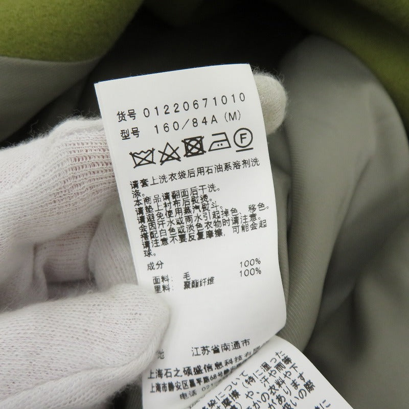 AMERI | アメリ パフスリーブ ウールジャケット その他アウター グリーン サイズ：M【瀬戸大橋店】