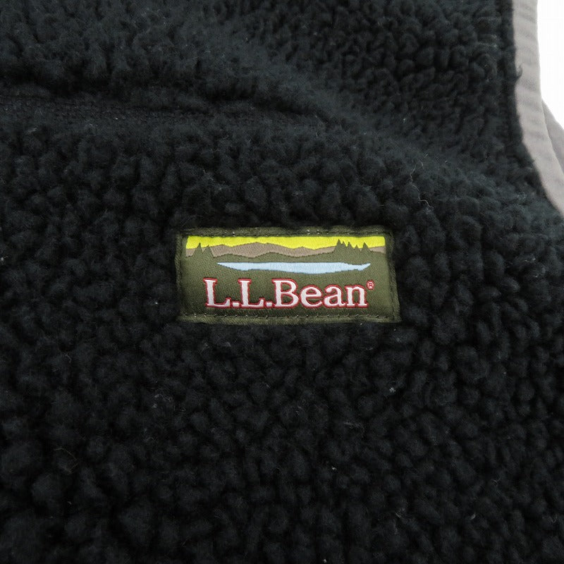 L.L.Bean | エルエルビーン フリース ベスト 502429 ブラック サイズ：XL【瀬戸大橋店】