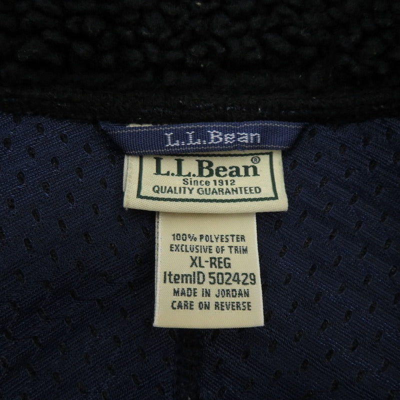 L.L.Bean | エルエルビーン フリース ベスト 502429 ブラック サイズ：XL【瀬戸大橋店】