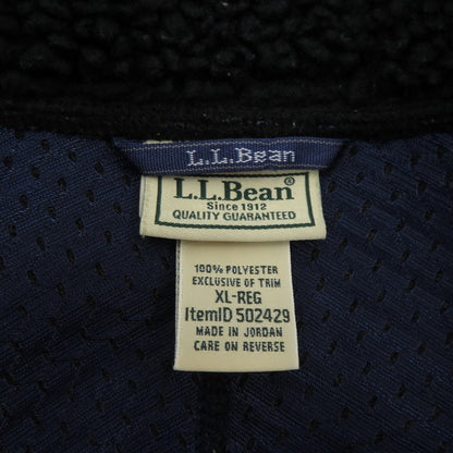 L.L.Bean | エルエルビーン フリース ベスト 502429 ブラック サイズ：XL【瀬戸大橋店】