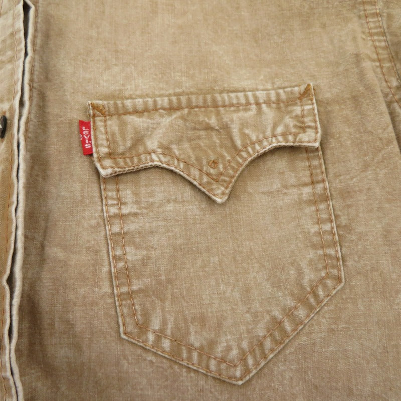 Levi's | リーバイス RED TAB 00S 長袖シャツ ブラウン サイズ：L【瀬戸大橋店】