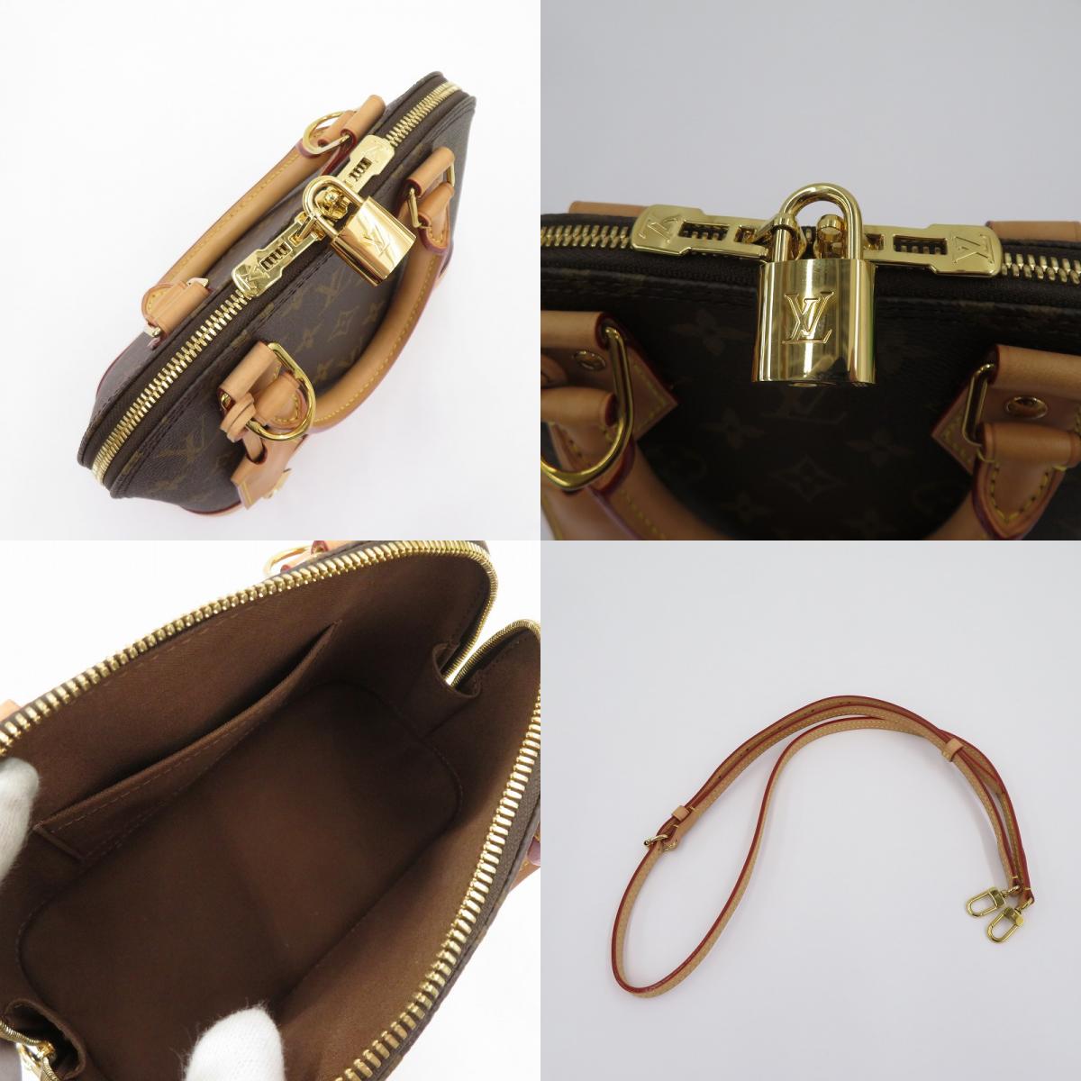 LOUIS VUITTON | ルイ・ヴィトン モノグラム アルマ BB ハンドバッグ M46990 ブラウン【瀬戸大橋店】