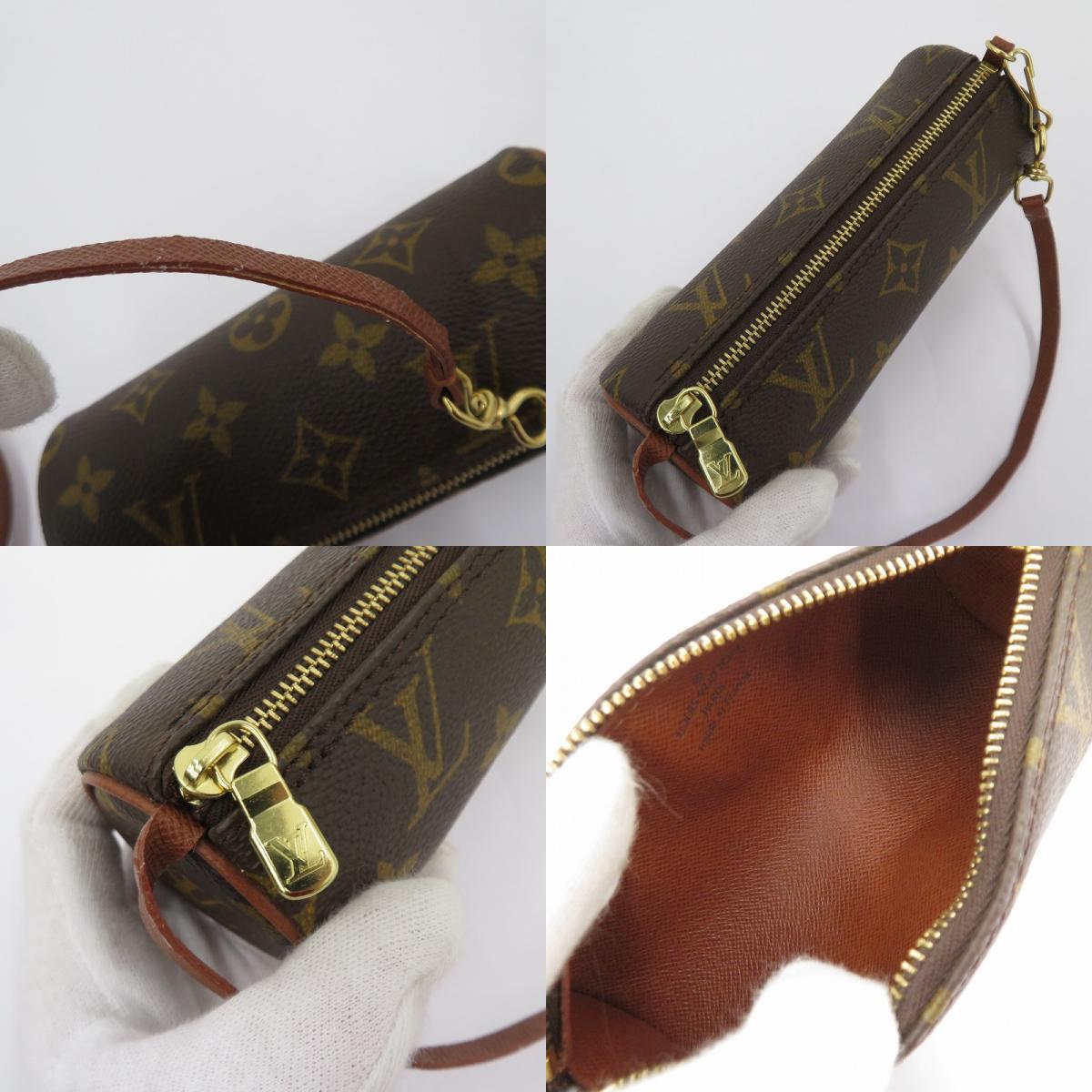 LOUIS VUITTON | ルイ・ヴィトン モノグラム パピヨン 30 ポーチ付き ハンドバッグ M51365 ブラウン【瀬戸大橋店】