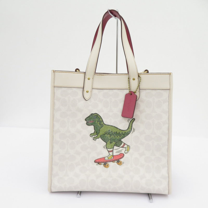 COACH | コーチ レキシー プレイ フィールドトート トートバッグ C2181-C4804 ベージュ【瀬戸大橋店】