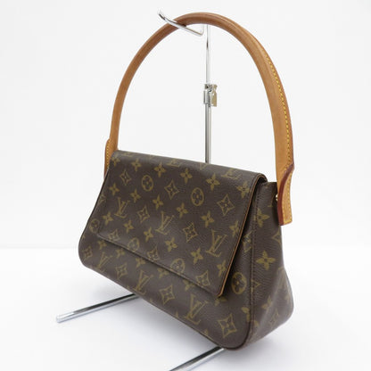 LOUIS VUITTON | ルイ・ヴィトン モノグラム ミニ・ルーピング ハンドバッグ M51147 ブラウン【瀬戸大橋店】
