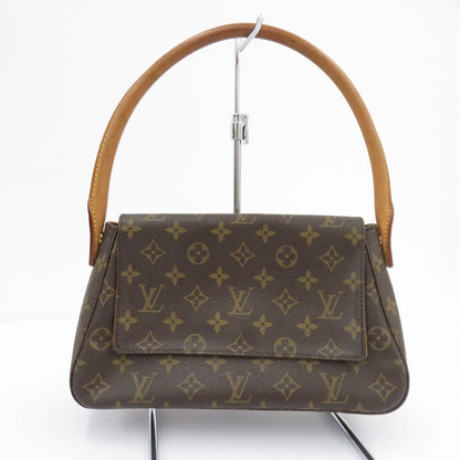 LOUIS VUITTON | ルイ・ヴィトン モノグラム ミニ・ルーピング ハンドバッグ M51147 ブラウン【瀬戸大橋店】