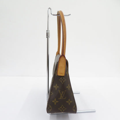 LOUIS VUITTON | ルイ・ヴィトン モノグラム ミニ・ルーピング ハンドバッグ M51147 ブラウン【瀬戸大橋店】