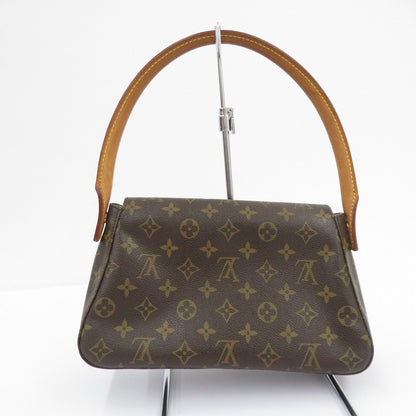LOUIS VUITTON | ルイ・ヴィトン モノグラム ミニ・ルーピング ハンドバッグ M51147 ブラウン【瀬戸大橋店】