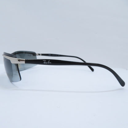 RAY BAN | レイバン メタルフレーム / グラデーションスクエアロゴ サングラス RB3296 サイズ：67□10 ブラック【瀬戸大橋店】