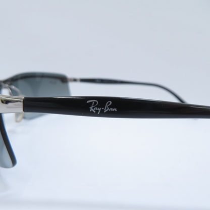 RAY BAN | レイバン メタルフレーム / グラデーションスクエアロゴ サングラス RB3296 サイズ：67□10 ブラック【瀬戸大橋店】