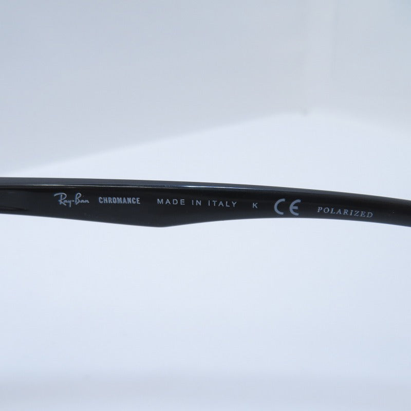 RAY BAN | レイバン Chromance 偏光レンズ サングラス RB4293 サイズ：65□13 140 ブラック【瀬戸大橋店】