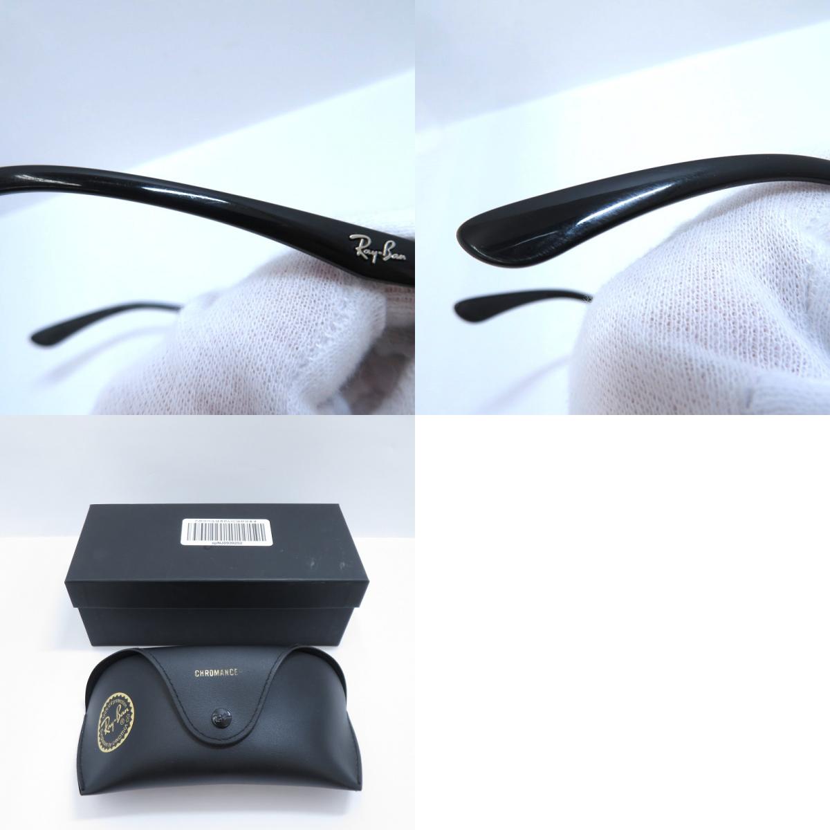 RAY BAN | レイバン Chromance 偏光レンズ サングラス RB4293 サイズ：65□13 140 ブラック【瀬戸大橋店】