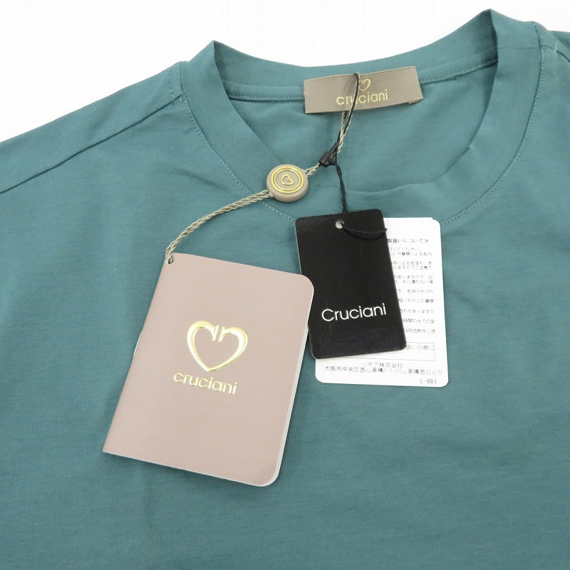 CRUCIANI | クルチアーニ 半袖Ｔシャツ CU2111 グリーン サイズ：50【瀬戸大橋店】