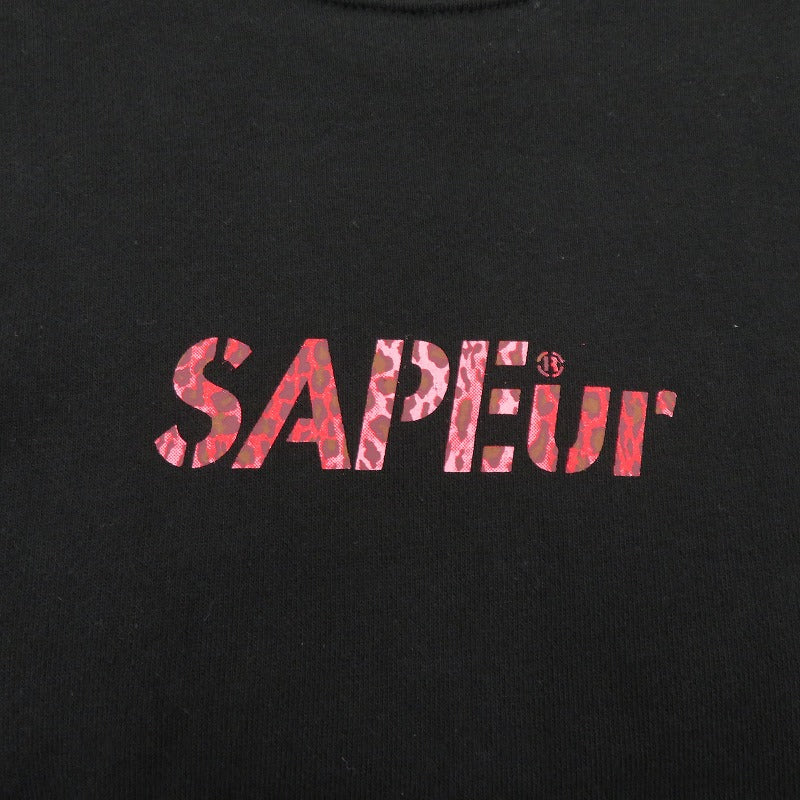 SAPEur | サプール スウェット ブラック サイズ：L【瀬戸大橋店】