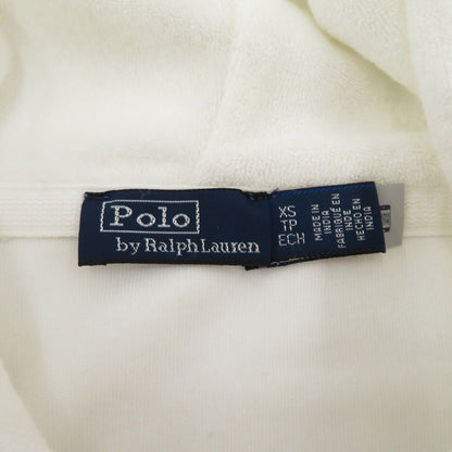 POLO RALPH LAUREN | ポロ・ラルフローレン シュランケン フィット Polo ベア テリー フーディ パーカー 100091017 ホワイト サイズ：XS【瀬戸大橋店】