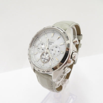 SEIKO | セイコー アナログソーラー 腕時計 SBPY179 ホワイ × ライトグレー【瀬戸大橋店】