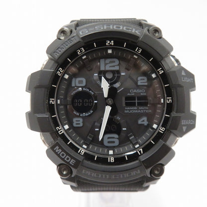 G-SHOCK | ジーショック MASTER OF G - LAND MUDMASTER アナデジ電波ソーラー 腕時計 GWG-100-1AJF ブラック【瀬戸大橋店】
