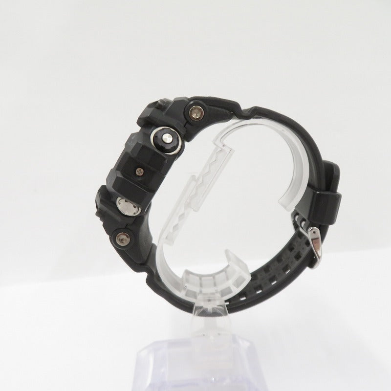 G-SHOCK | ジーショック MASTER OF G - LAND MUDMASTER アナデジ電波ソーラー 腕時計 GWG-100-1AJF ブラック【瀬戸大橋店】