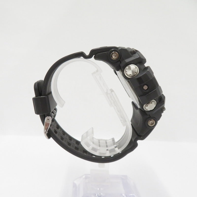 G-SHOCK | ジーショック MASTER OF G - LAND MUDMASTER アナデジ電波ソーラー 腕時計 GWG-100-1AJF ブラック【瀬戸大橋店】