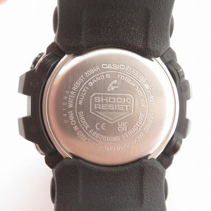 G-SHOCK | ジーショック MASTER OF G - LAND MUDMASTER アナデジ電波ソーラー 腕時計 GWG-100-1AJF ブラック【瀬戸大橋店】