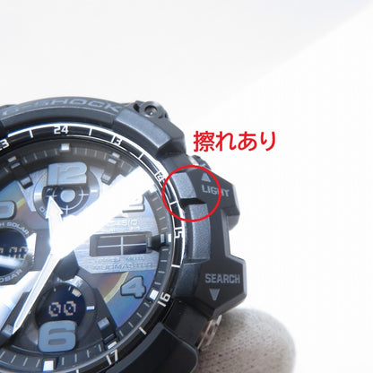 G-SHOCK | ジーショック MASTER OF G - LAND MUDMASTER アナデジ電波ソーラー 腕時計 GWG-100-1AJF ブラック【瀬戸大橋店】