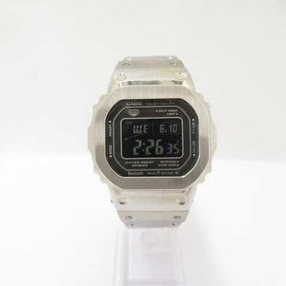 G-SHOCK | ジーショック FULL METAL/5000 SERIES 腕時計 GMW-B5000BT-1JF デジタル電波ソーラー シルバー【瀬戸大橋店】