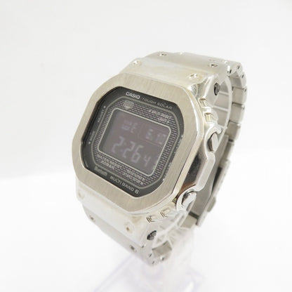 G-SHOCK | ジーショック FULL METAL/5000 SERIES 腕時計 GMW-B5000BT-1JF デジタル電波ソーラー シルバー【瀬戸大橋店】