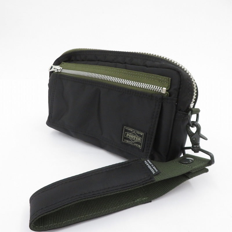 PORTER | ポーター PX TANKER UTILITY POUCH ポーチ 376-16897 ブラック【瀬戸大橋店】