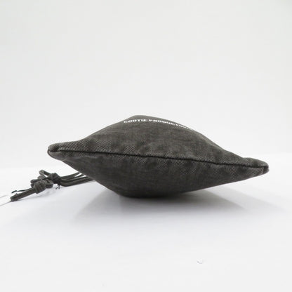 COOTIE | クーティー Color Denim Drawstring Bag ポーチ CTE-25A549 ブラック【瀬戸大橋店】