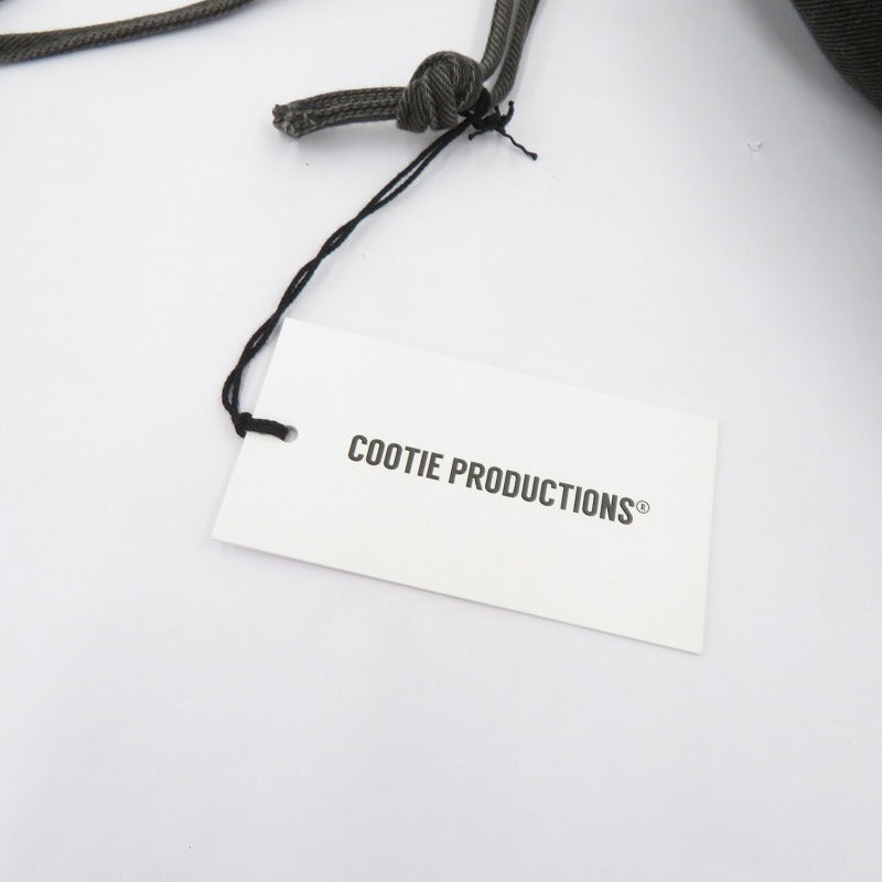 COOTIE | クーティー Color Denim Drawstring Bag ポーチ CTE-25A549 ブラック【瀬戸大橋店】