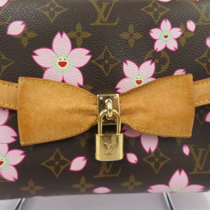 LOUIS VUITTON | ルイ・ヴィトン チェリーブロッサム サックレトロ PM ハンドバッグ M92012 モノグラム ブラウン【瀬戸大橋店】