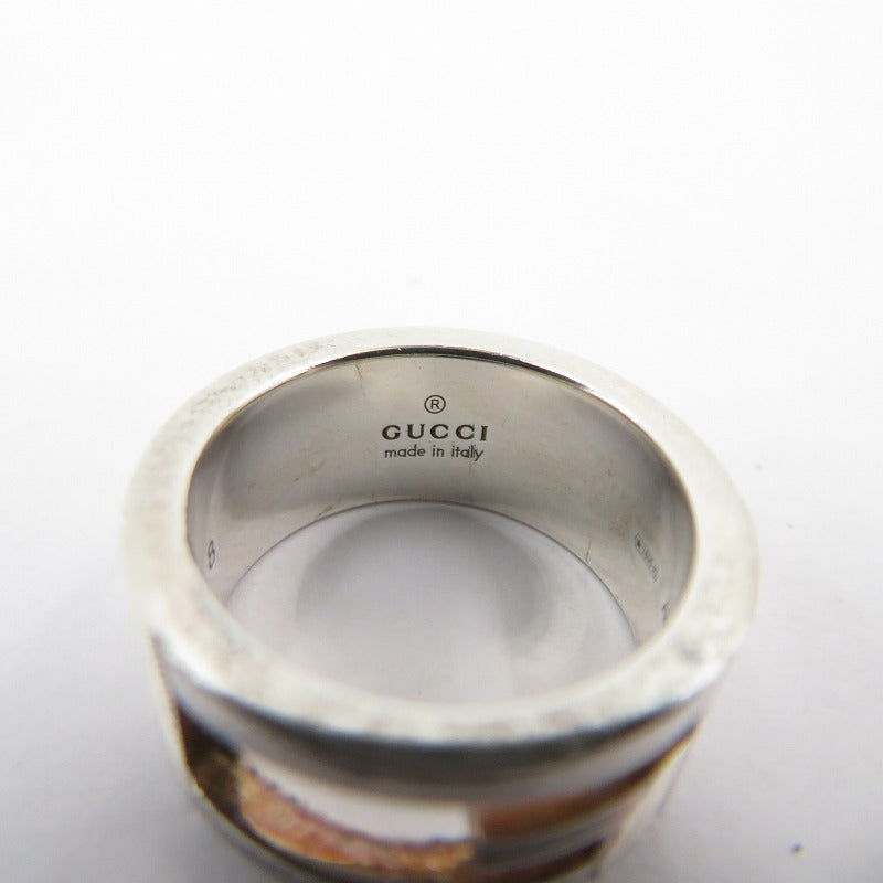 GUCCI | グッチ ブランデッド G リング・指輪 032660 サイズ:8(7号) シルバー【瀬戸大橋店】