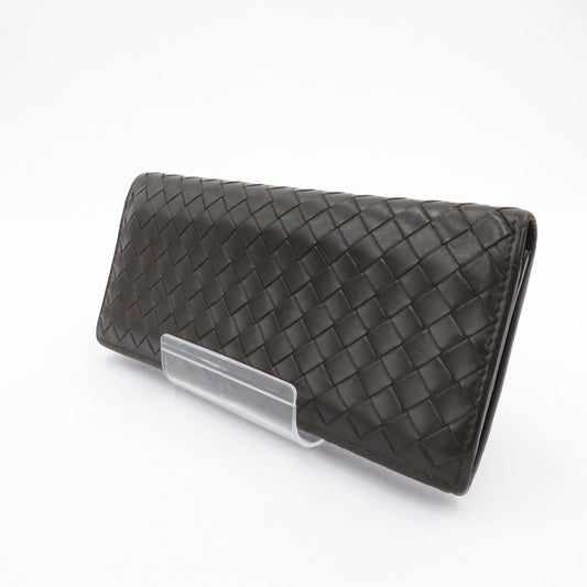 BOTTEGA VENETA | ボッテガヴェネタ 札入れ 120697 イントレチャート ブラウン【瀬戸大橋店】