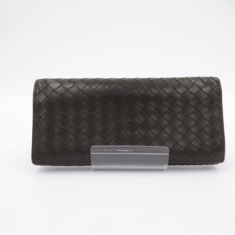 BOTTEGA VENETA | ボッテガヴェネタ 札入れ 120697 イントレチャート ブラウン【瀬戸大橋店】
