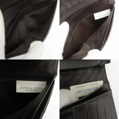 BOTTEGA VENETA | ボッテガヴェネタ 札入れ 120697 イントレチャート ブラウン【瀬戸大橋店】