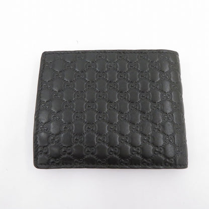 GUCCI | グッチ アウトレット 二つ折り財布 544472・0416 マイクログッチシマ ブラック【瀬戸大橋店】