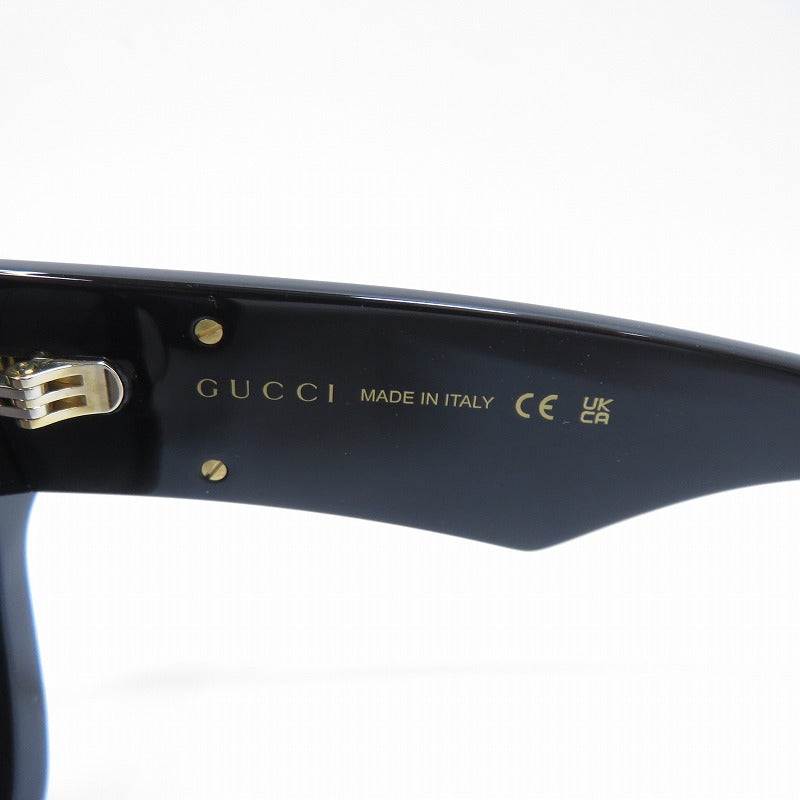 GUCCI | グッチ サングラス GG1422S サイズ：55□19 145 ブラック【瀬戸大橋店】