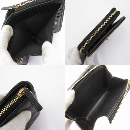 VERSACE | ヴェルサーチ 二つ折り財布 ブラック【瀬戸大橋店】