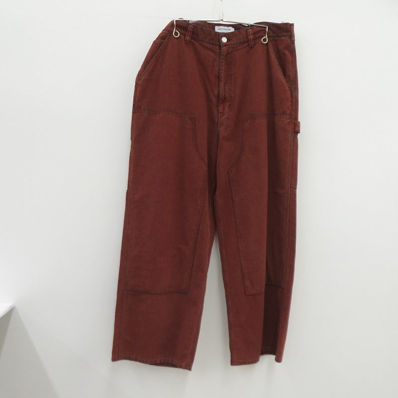 COOTIE | クーティー Grainy Denim Double Knee Painter Pants パンツ CTE-26S120 ペインターパンツ ブラウン サイズ：L【瀬戸大橋店】