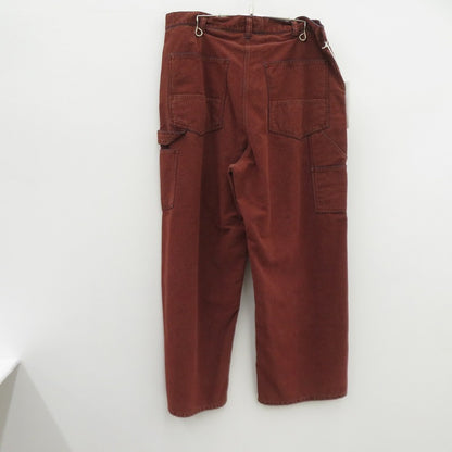 COOTIE | クーティー Grainy Denim Double Knee Painter Pants パンツ CTE-26S120 ペインターパンツ ブラウン サイズ：L【瀬戸大橋店】