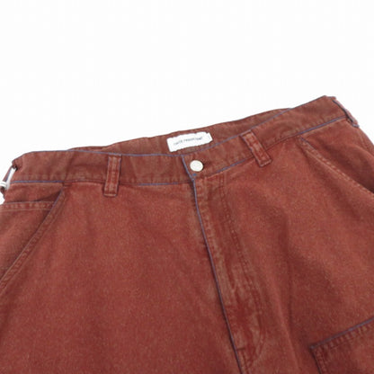 COOTIE | クーティー Grainy Denim Double Knee Painter Pants パンツ CTE-26S120 ペインターパンツ ブラウン サイズ：L【瀬戸大橋店】