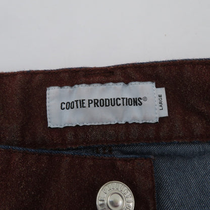 COOTIE | クーティー Grainy Denim Double Knee Painter Pants パンツ CTE-26S120 ペインターパンツ ブラウン サイズ：L【瀬戸大橋店】