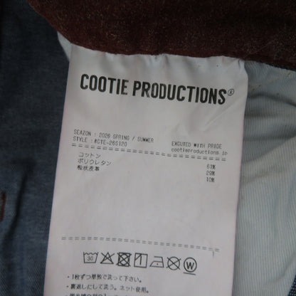 COOTIE | クーティー Grainy Denim Double Knee Painter Pants パンツ CTE-26S120 ペインターパンツ ブラウン サイズ：L【瀬戸大橋店】
