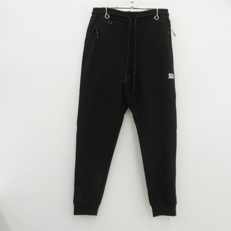WIND AND SEA | ウィンダンシーウインダンシー WDS-ES TECH FLEECE JOGGER PANT パンツ WDS-O-ESSJ-25-Q3-PT-01 スウェットパンツ ブラック サイズ：L【瀬戸大橋店】