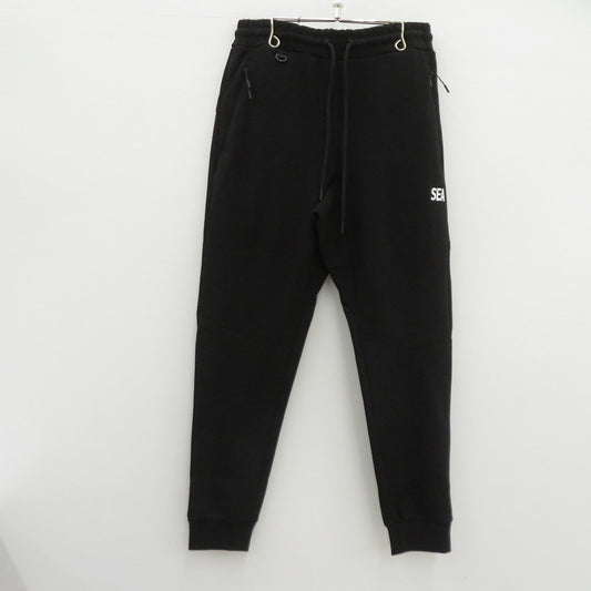 WIND AND SEA | ウィンダンシーウインダンシー WDS-ES TECH FLEECE JOGGER PANT パンツ WDS-O-ESSJ-25-Q3-PT-01 スウェットパンツ ブラック サイズ：L【瀬戸大橋店】