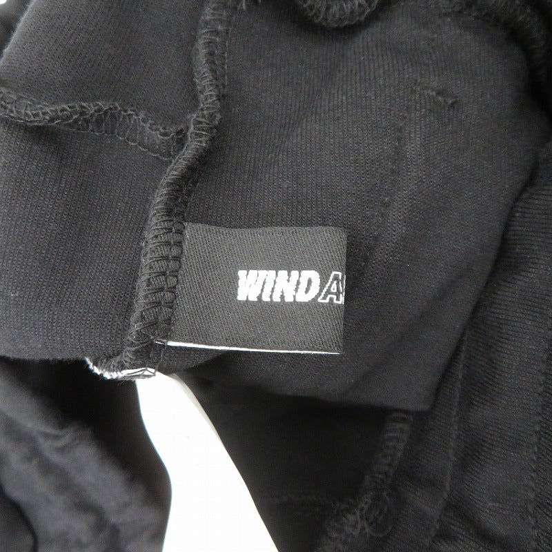 WIND AND SEA | ウィンダンシーウインダンシー WDS-ES TECH FLEECE JOGGER PANT パンツ WDS-O-ESSJ-25-Q3-PT-01 スウェットパンツ ブラック サイズ：L【瀬戸大橋店】