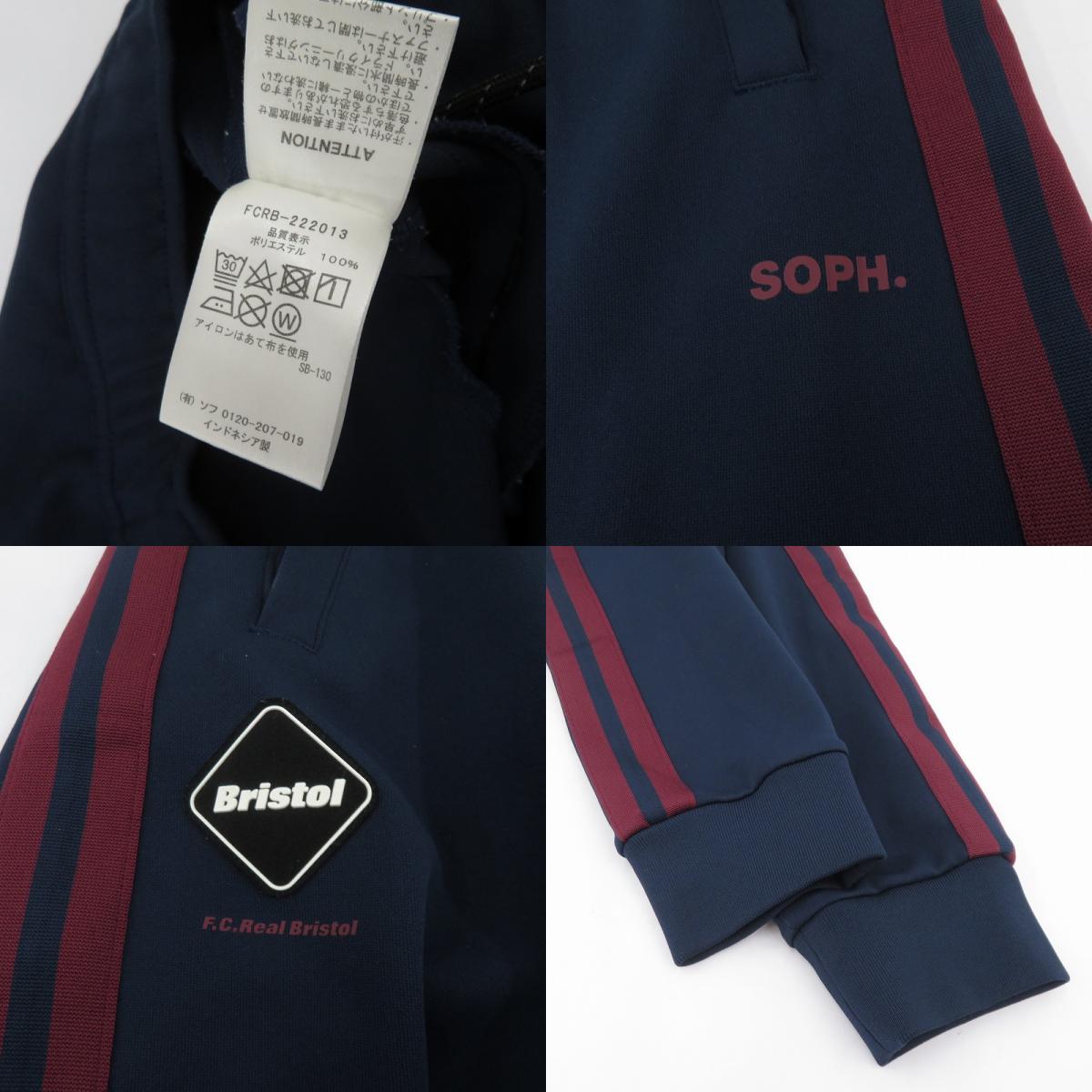 FCRB | エフシーアールビー TRAINING TRACK RIBBED PANTS トラックパンツ パンツ FCRB-222013 ネイビー サイズ：S【瀬戸大橋店】